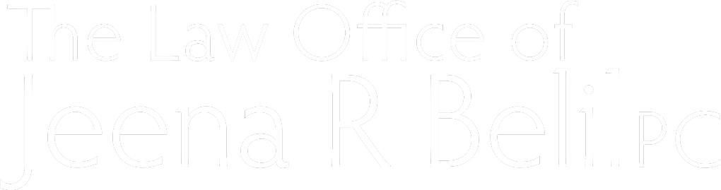 The law office of Jeena R Belil PC Logo